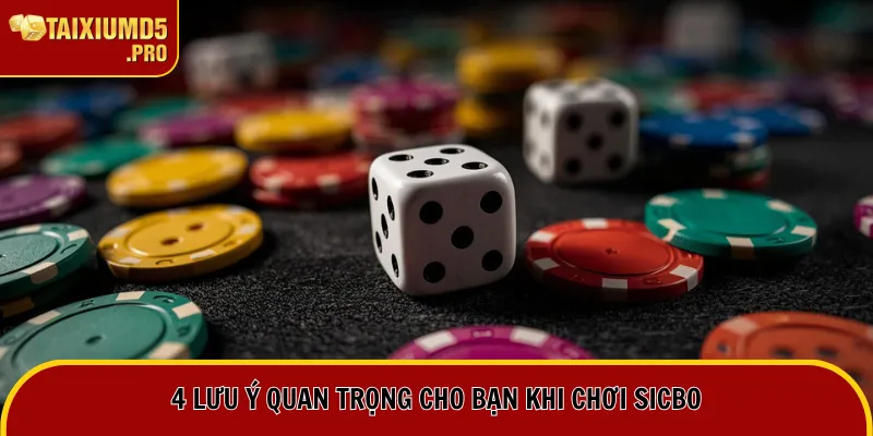 4 lưu ý quan trọng cho bạn khi chơi Sicbo