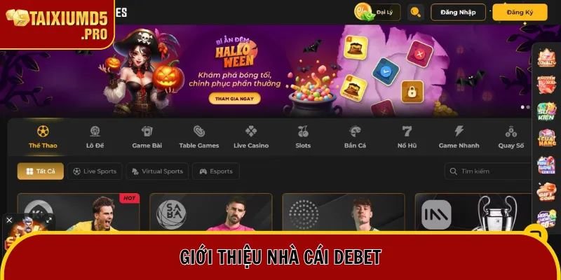 Giới thiệu nhà cái Debet